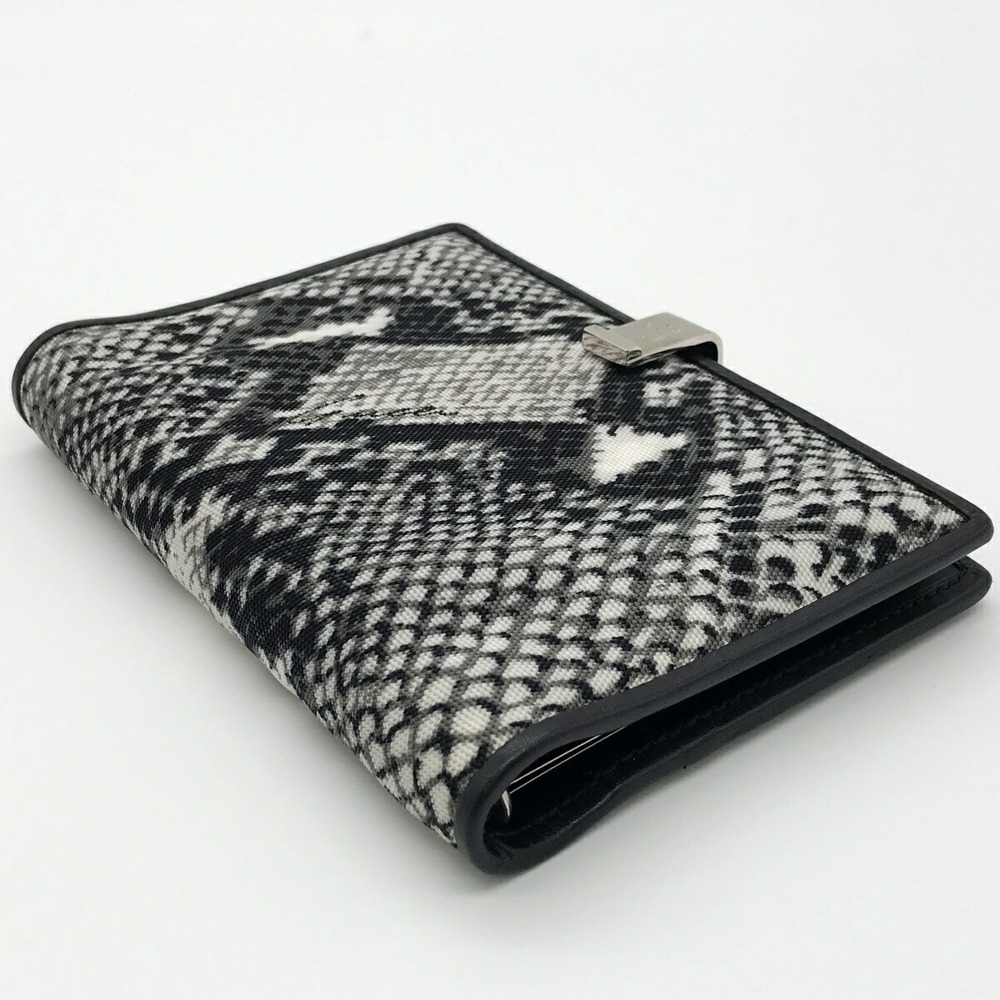 Gucci Notebook Cover Python Black X Leather Grey - image 6